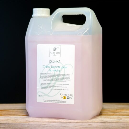 Crème lavante Mains  Borea en 5 litres